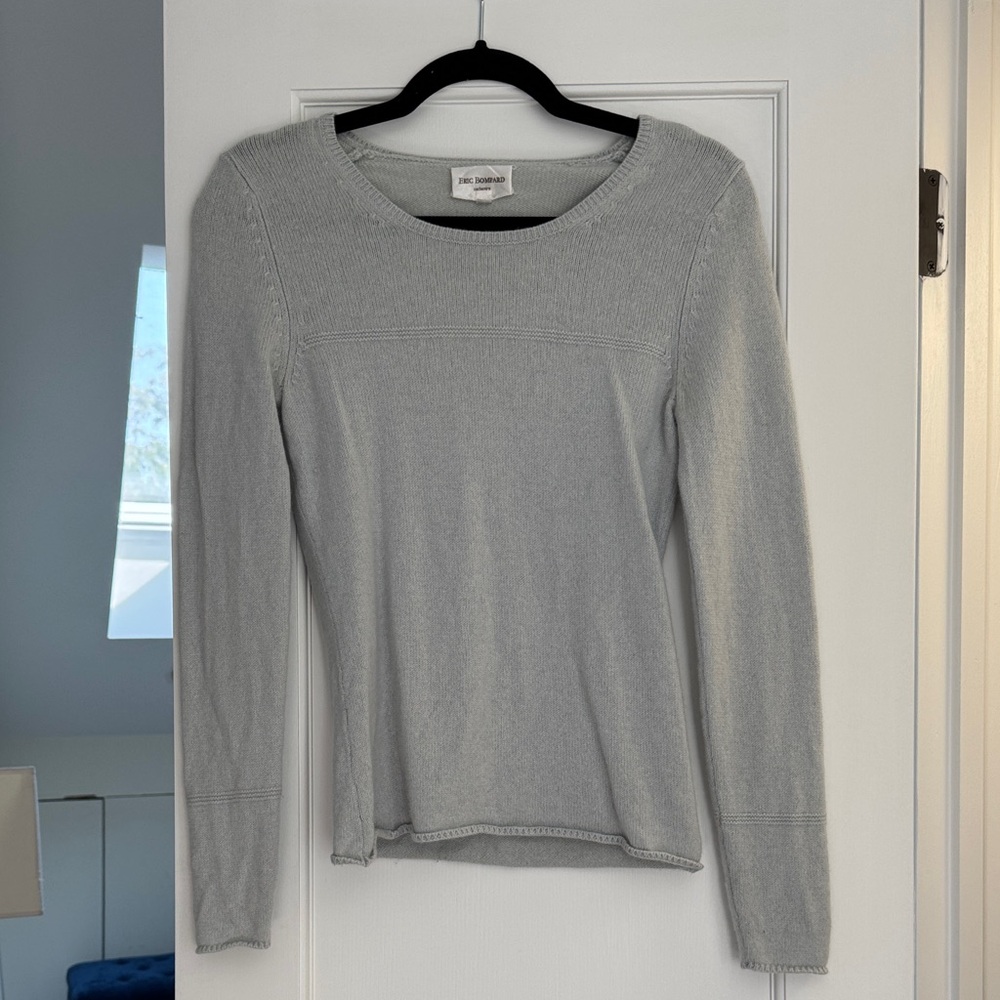 Eric bompard Women's Gray cashmere sweater